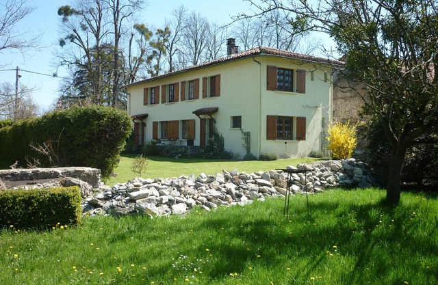 Maison Romarin a beautiful19th Century Mas in the foothills of the Pyrenees.