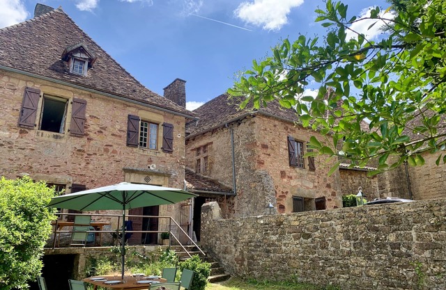 Maison Gite 7 Pers au Pied Château Médiéval, au Cœur Plus Beaux Villages France