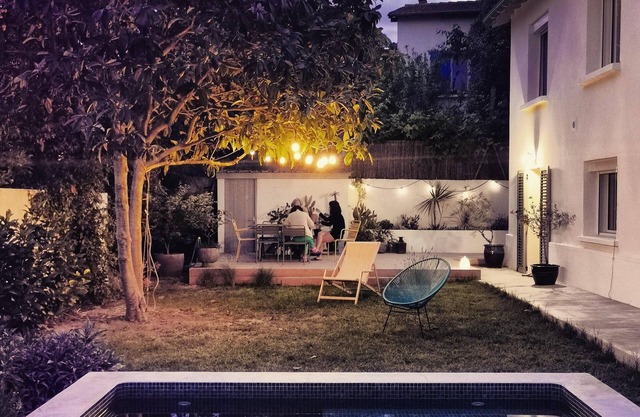 Maison Jardin Piscine, le Calme à 2 pas du Centre-ville