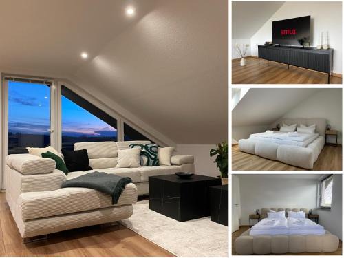 MaMa-Apartments - Stylisches Apartment mit Netflix, Balkon und und kostenlosem Parkplatz - 125 qm