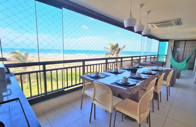 Mandara Lanai Completo Frente Mar Com Vista Incrível (3 suítes, 142m)
