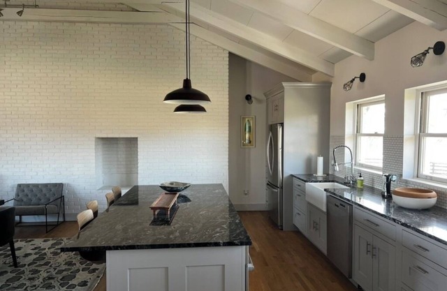 Midcentury 3-bedroom farmhouse on the city line between Danville and Stanford.