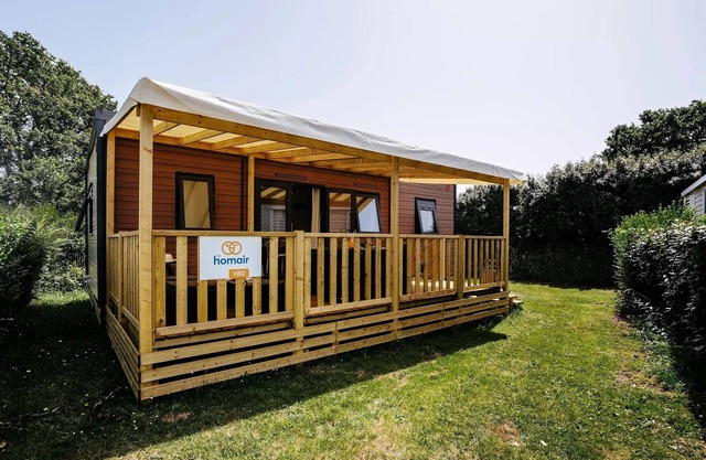 Mobil-home | Premium | 3 Ch. | 6 pers. | Terrace Lounge | A/C | TV