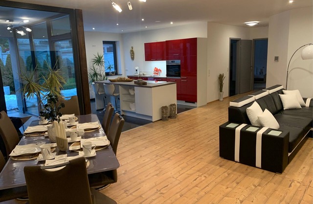 Modern and barrier-free holiday apartment boho style, bookable massages possible