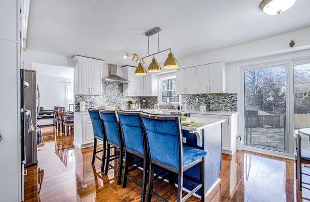 Modern, comfortable home full of lovely craftsmanship, near Glenmont Metro