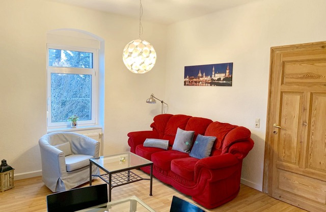 Modern cozy apartment on the ground floor with garden in Dresden