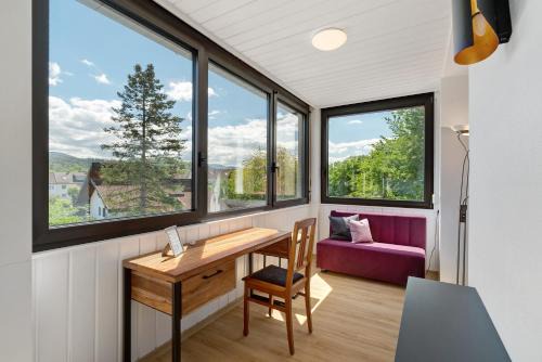 Modern eingerichtetes Apartment