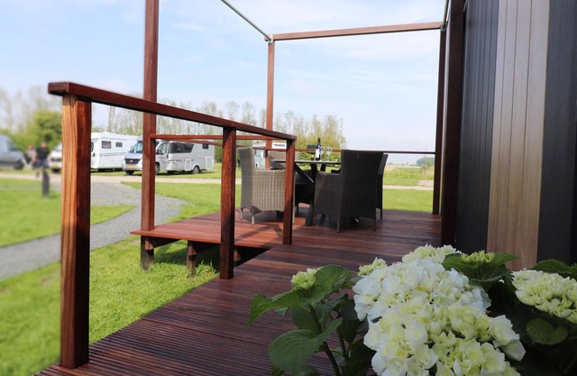 Modern house with a beautiful view of Friesland
