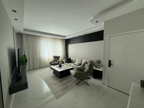Modern living and bedroom