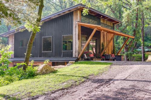 Modern Louisville Home on 3 Acres with Gas Fire Pit!