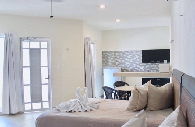 Modern luxury apartments just steps away from the Sisal beach.
