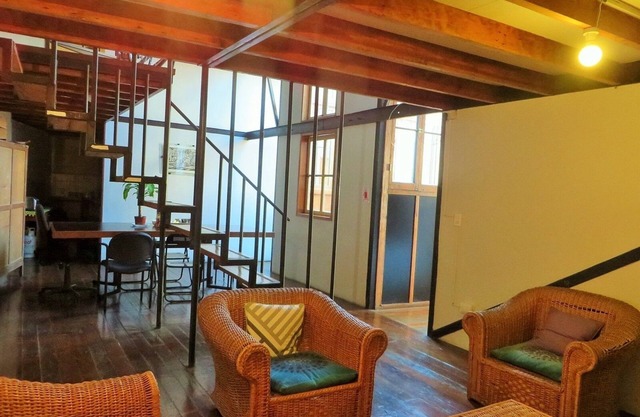 Modern studio in historical area