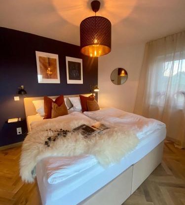 Moderne Ferienwohnung mit Garten