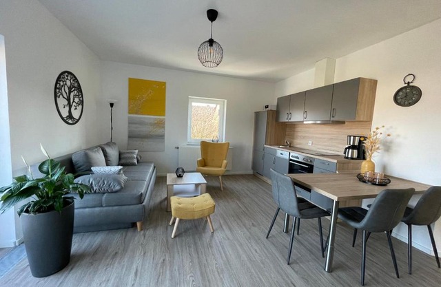 Moderne Wohnung mit Balkon inmitten der Lausitz