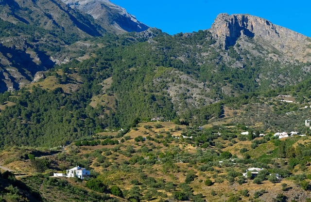 Mountain refuge next to the Sierra de Tejeda Natural Park