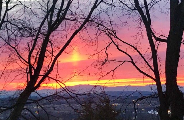 Mountain view & city lights.Close to Bristol, Jonesborogh, Gatlinburg, B&B type
