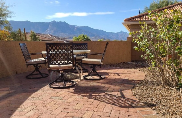 Mountain Views from Front and Back Patios