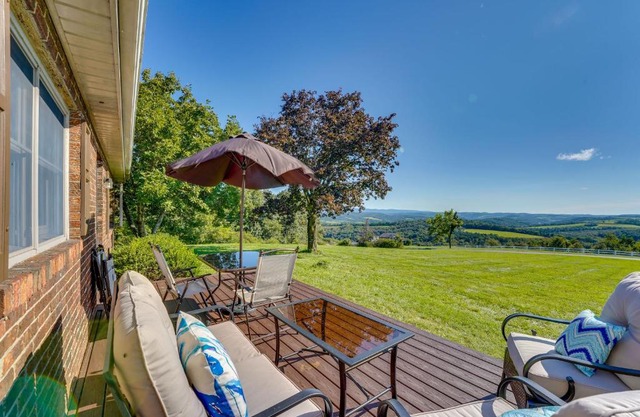 Muncy Vacation Rental with Deck and Views