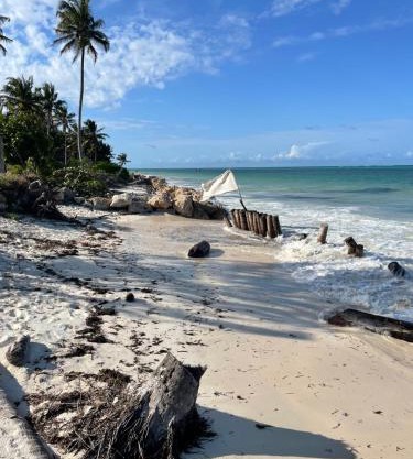 Mzimu guest house with ocean views