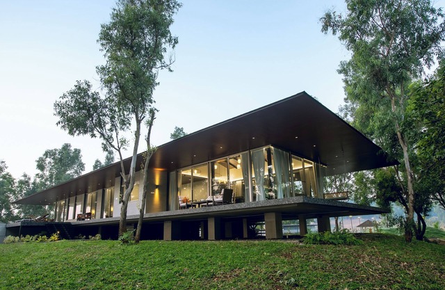 Nature's Island farmhouse on secluded shores of Lake Vaitarna Nashik Mumbai 3hrs