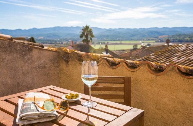 Near Beaches and Golf: Chic Spacious Stone "Castle" with A/C in Medieval Village