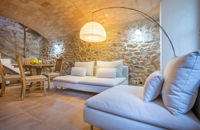 Near Beaches, Chic, Stylish Stone Cottage in Medieval Village, Lush Countryside