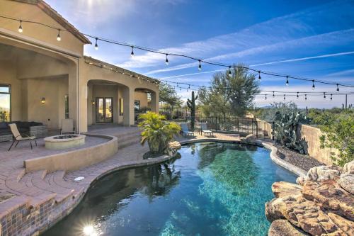 Near Golfing Mesa Villa with Outdoor Oasis and Pool!