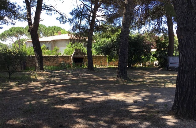 Near pezenas gite Ground floor of a villa, with large private pine garden.