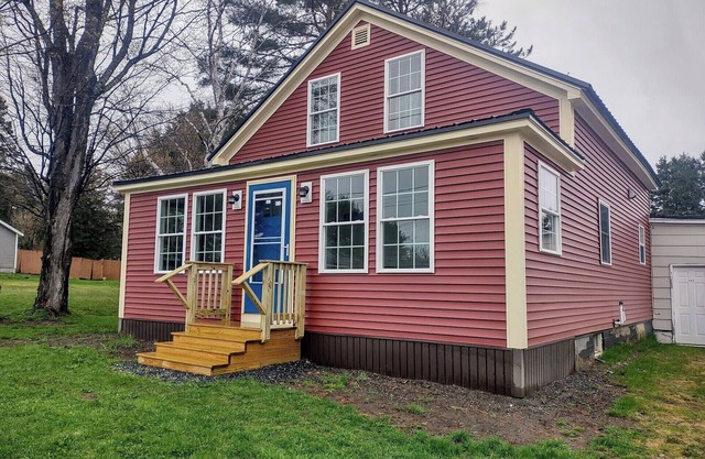 Near snowsled/ATV trail (ITS 88)nNewly renovated home - Colby Siding, Maine