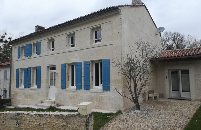 Near the town of Saintes, Typical "Charente" renovated house