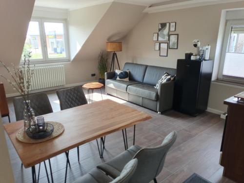 Neumühler Hof- stilvolle Ferienwohnung "Lisa", kostenfreie Parkplätze und Netflix