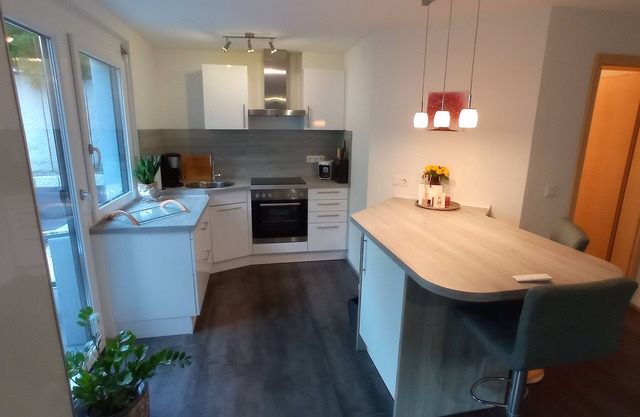New comfort apartment. Basement, good for excursions, Europapark, Strasbourg