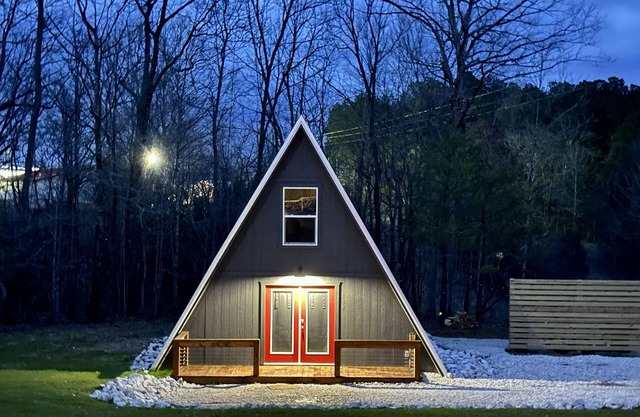 ❄️✨ NEW Custom A-Frame cabin near Mammoth Cave and <1 mi to Nolin Lake