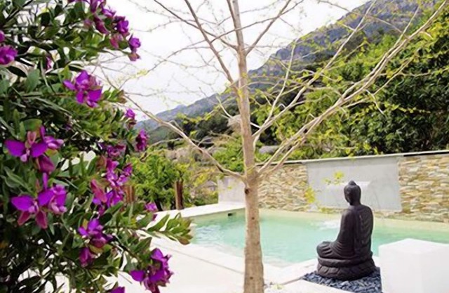 NEW ! Fantastically beautiful casita with designer saltwater pool and waterfall