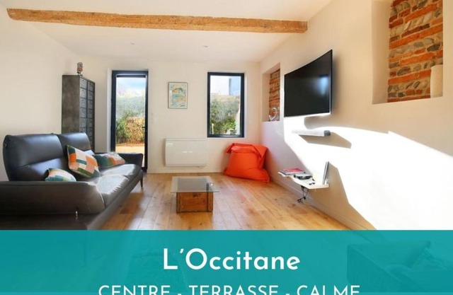NEW- L'Occitane-Maison de standing-Centre-Terrasse