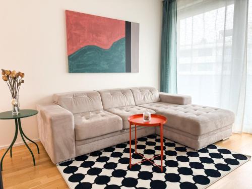 New Modern Apartment in Center with Terrace and Parking