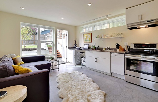 New, Modern, Green and Thoughtful LEED certified, solar powered apartment