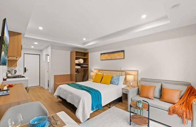 New stylish&cozy 1 bedroom premium studio/kingbed+sofabed/unit B