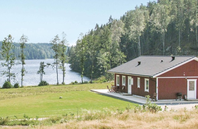Newly built house in secluded location with no view of neighbors.