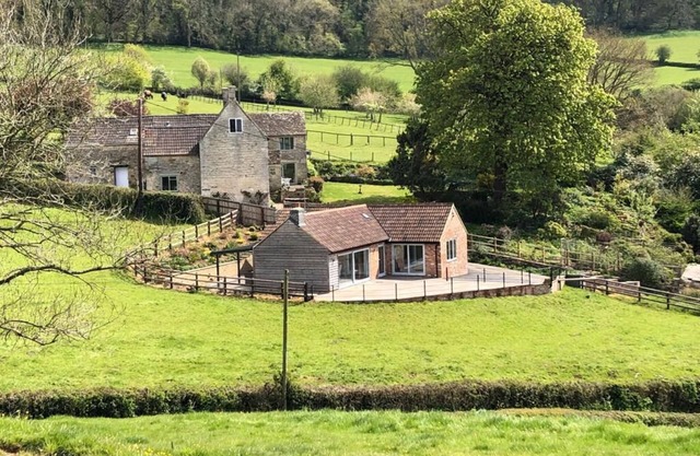 Newly converted pigsty with amazing views. One small dog welcome.