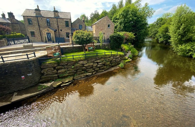 Newly refurbished luxury 5 bed riverside house with hot tub and annexe.