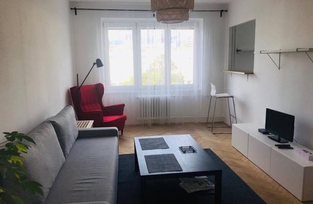 Newly remodeled, sunny apartment in Prague- excellent location