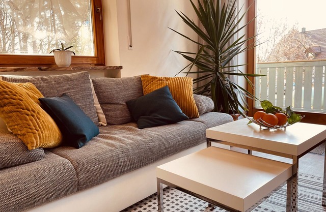 Newly renovated with south-facing balcony - large bathroom and large dining area - 65 sqm