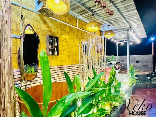 Nhà có sân thượng cây xanh view đẹp không gian yên tĩnh