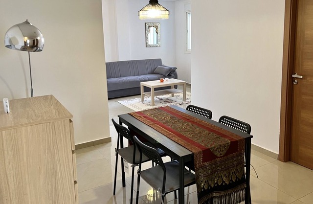 Nice apartment between swimming pool and beach.