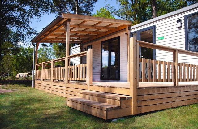 Nice chalet with AC, on the Drents-Friese Wold