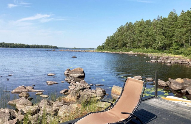 Nice holiday home with 100 meters to Lake Åsnen | SE06026