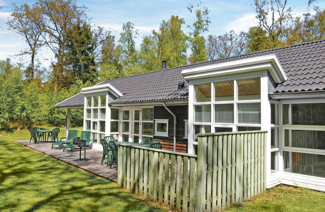 Nice home in Hasle with sauna