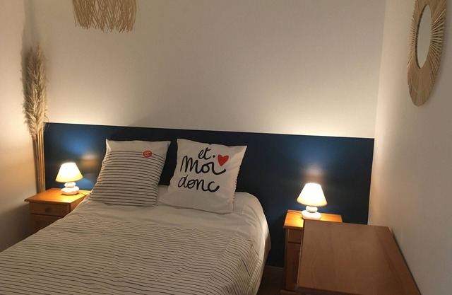 Nice house - 2 bedrooms - 1 bathroom 60m from the sea