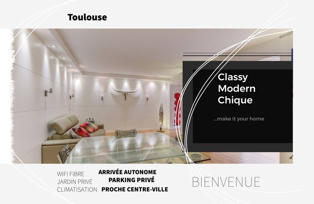 Nice modern flat in Toulouse city centre